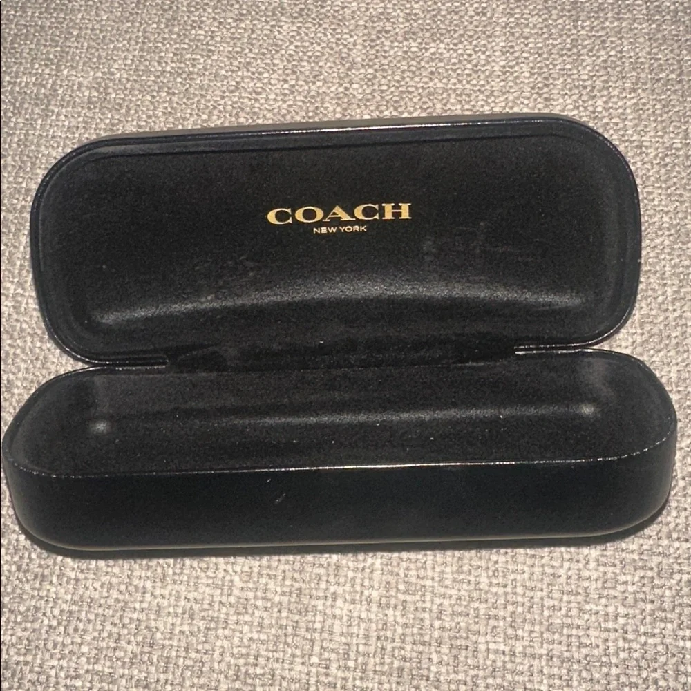 Coach eyeglass hard